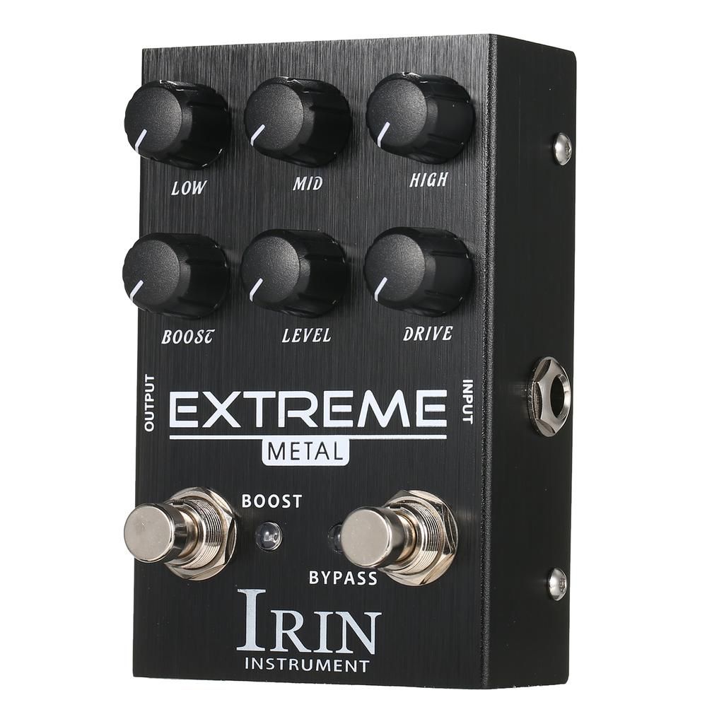 IRIN Distortion Педаль эффектов для гитары Портативный гитарный эффектор с усилением низких/средних/высоких частот