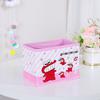 Cute Pajamas Crayon Shin Chan Shiro Striped Pattern Foldable Desktop Storage Box For Toys And Accessories