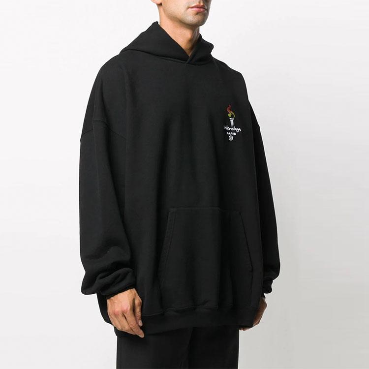 Balenciaga Толстовка Унисекс Черная 620973TIV451070
