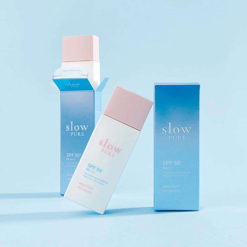 Slowpure Aqua Fluid Sun Serum 50 мл
