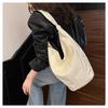 Niche Design Lazy Wind Soft Leather Bucket New Fashion Shoulder Armpit Bag Large Capacity Tote Bag