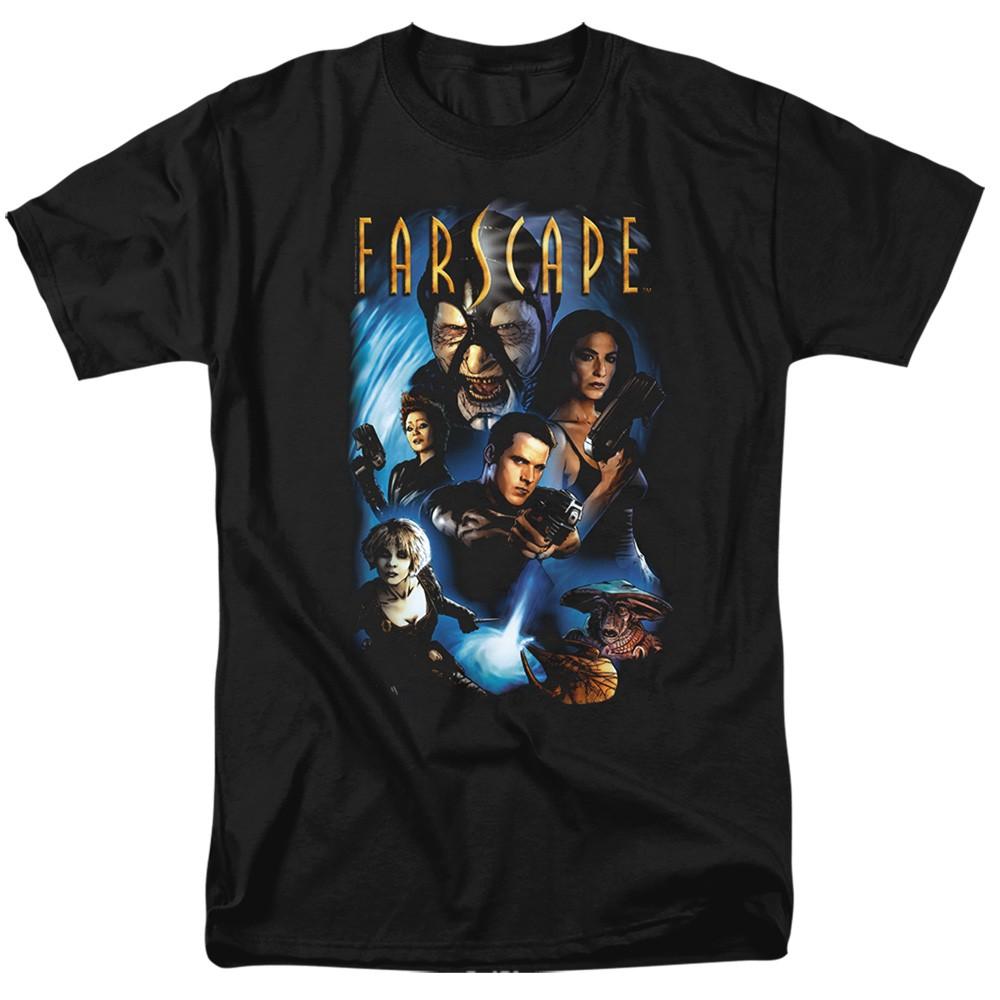 Официальная футболка для взрослых с обложкой комикса Farscape