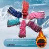 Children's Winter Ski Gloves, Age 5-9, Warm Velvet, for Boys & Girls