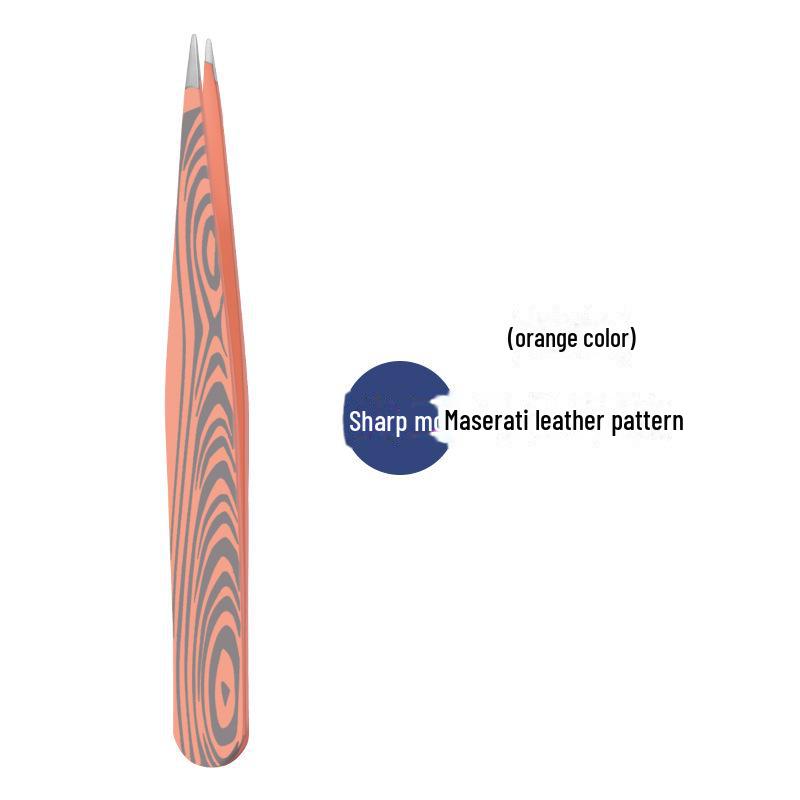 Пинцет для бровей из нержавеющей стали толщиной 1,2 мм со скошенной кромкой для точного удаления волос