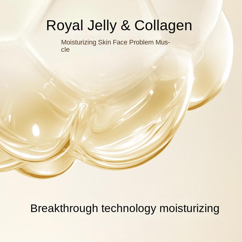 Маска с коллагеном и маточным молочком Увлажняющая увлажняющая освежающая подтягивающая маска