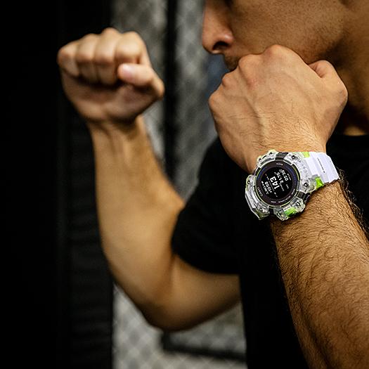 Casio Мужские часы G-SHOCK из нержавеющей стали, водонепроницаемость 200 м, цифровые, ударопрочные, кварцевые, GBD-H1000-7A9