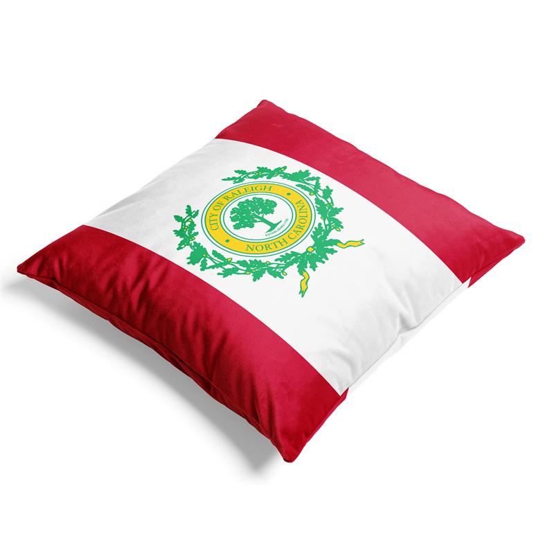 Aertemisi 18'' X 18'' Raleigh North Carolina Square Throw Pillow Cushion Covers Cases Pillowcases For Sofa 45Cm X 45Cm