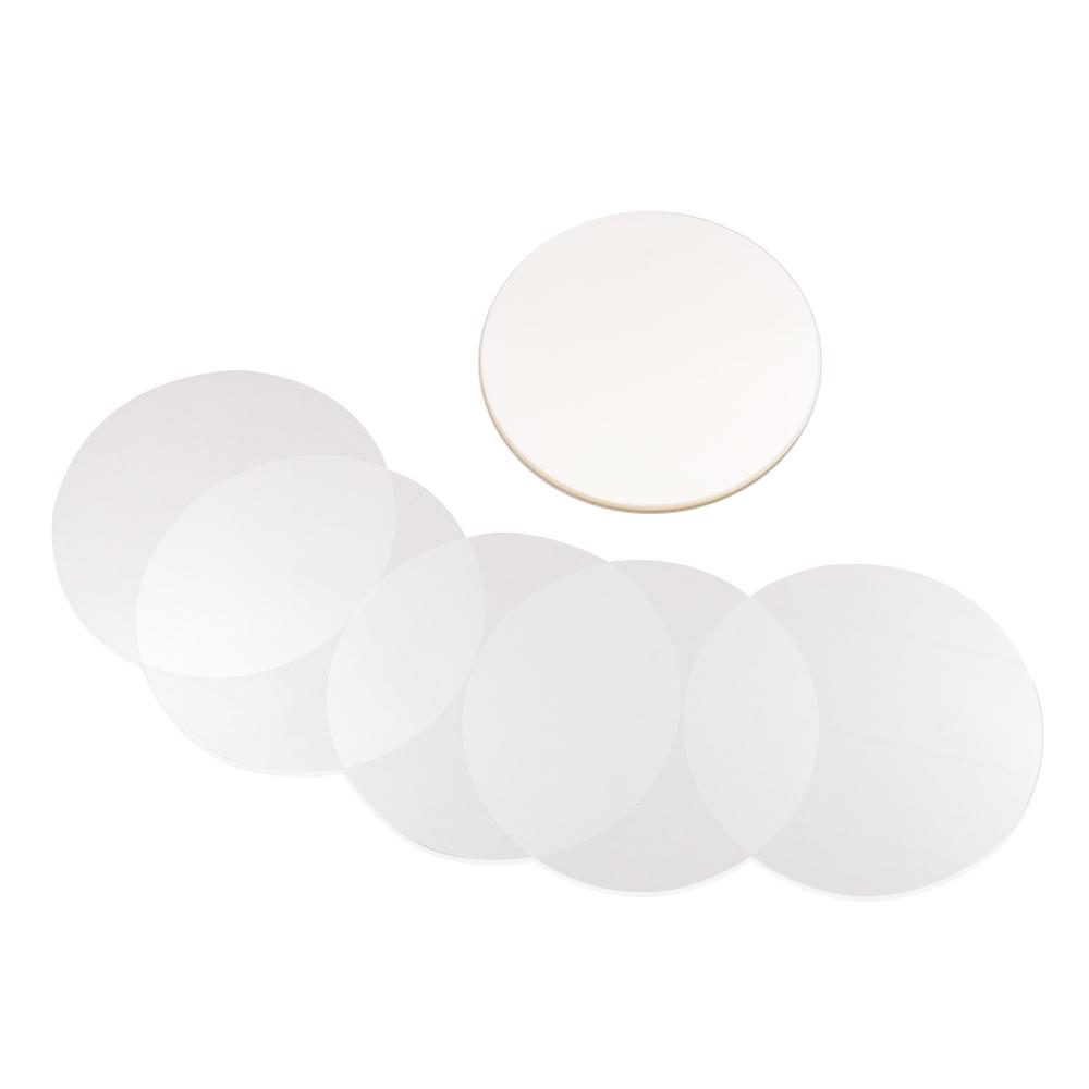 Plastic Button Round Polyester Film 75MM Plastic Film Button Parts Plastic Cover Film Handicraft Supplies