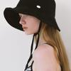 Laminez Rattan Strap Bucket Hat - Black