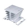 Slim Solid State Relay 10A 25A 40A Dc control Ac/ Ac control Ac Single Phase SSR Din Rail Mount Relays Module equipped Heat sink Relays 5