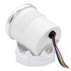 52mm Analog Led White Case Oil Pressure Gauge 12V Mechanical Pointer OIL Press Meter for Racing Smoke Len Car Accessories