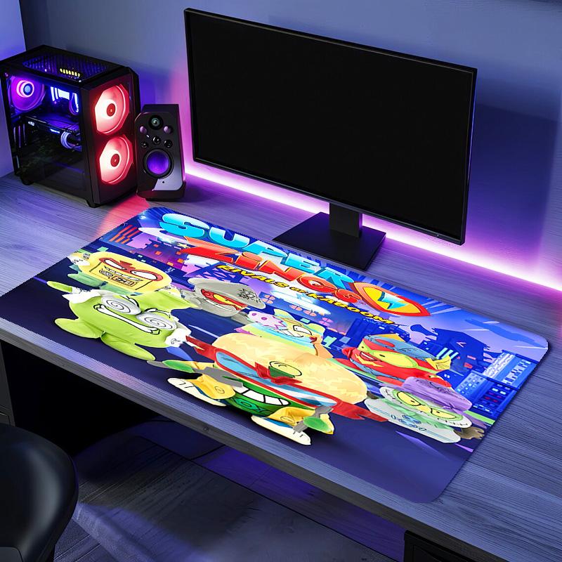 Superthings1 Mouse Pad - Non-Slip Rubber Base, Smooth Surface for Work,Gaming,Office,And Home Use, Desk Mouse Pad