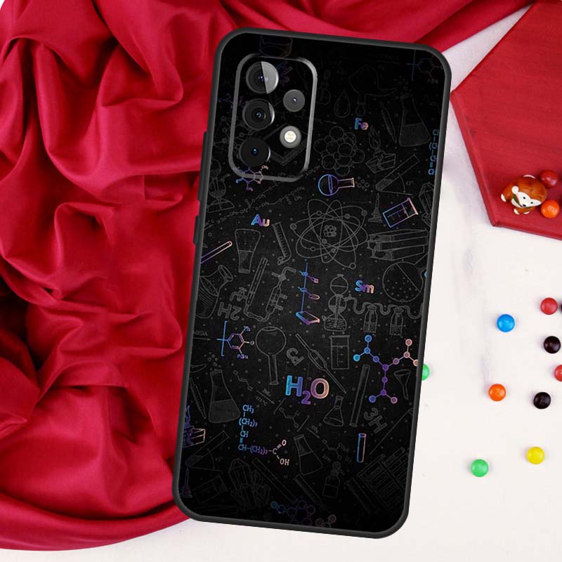 Чехол Biology and Chemistry для Samsung Galaxy A55 A53 A33 A13 A35 A15 A36 A56 A26 A16 A22 A32 A52 A54 A34 A06 A05