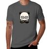 Geek Chic Panda Vector Tshirt Basic Solid Color Casual Tee Shirt