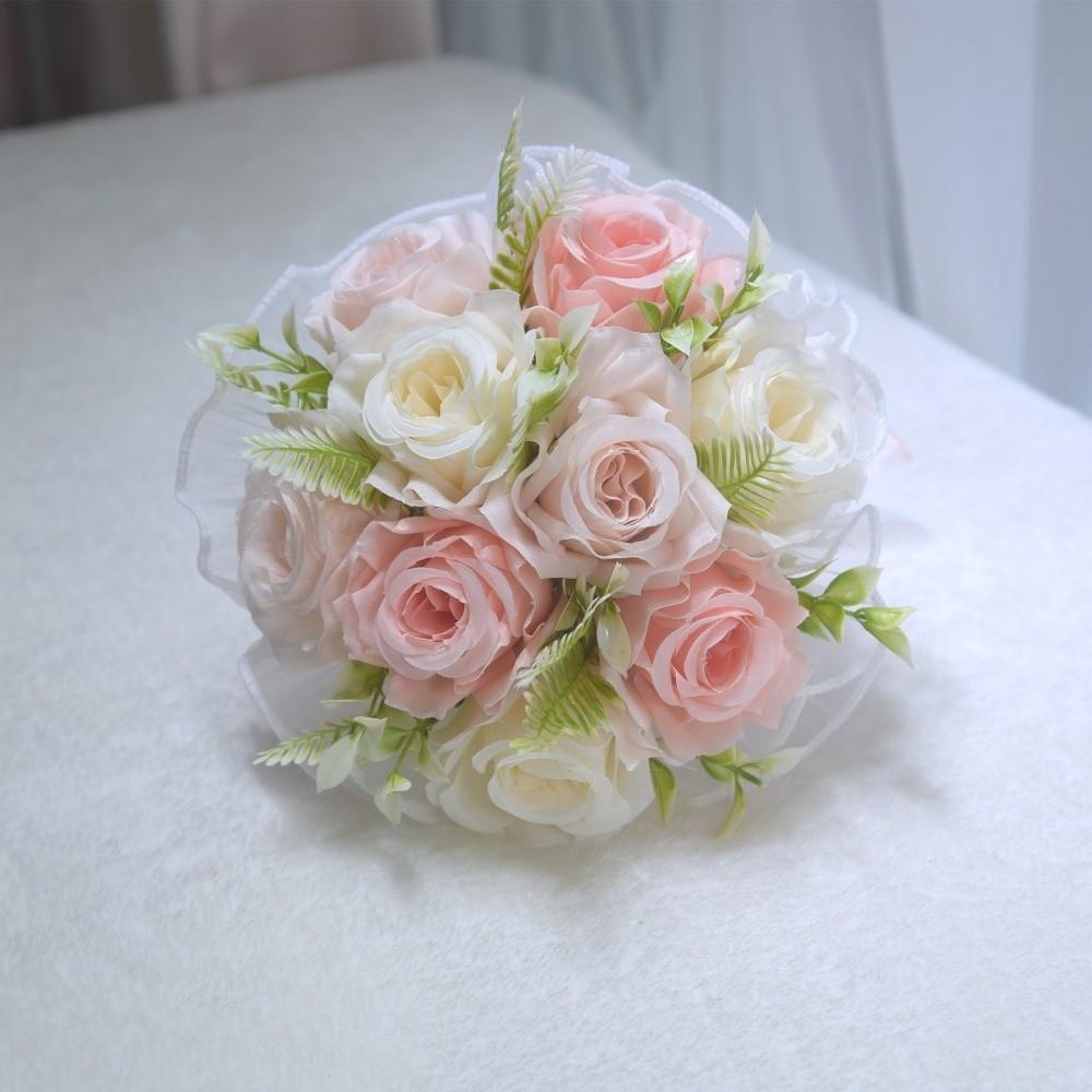 Romantic Wedding Bouquets Silk Flowers Bridesmaid Bouquet  Wedding Accessories