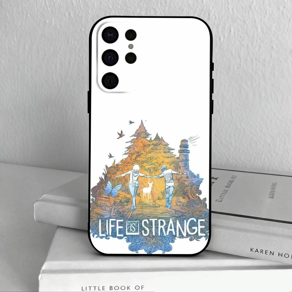 L-Life Is Strange Игра Чехол для телефона для Samsung S25,S24,S21,S22,S23,S30,Ultra,S20,Plus,Другие Мягкий черный чехол