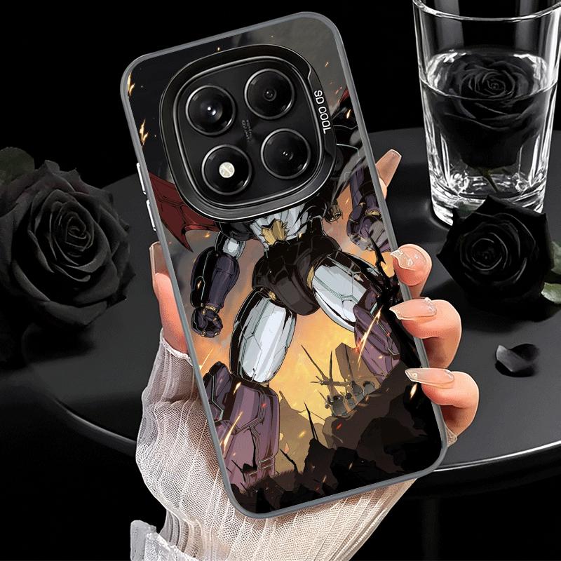 M-Mazinger Z Аниме Ударопрочный Чехол для Телефона для Xiaomi Redmi Note 15 14 13 12 Pro Plus 11 11S 11T 5G Чехол Противоударный Fundas