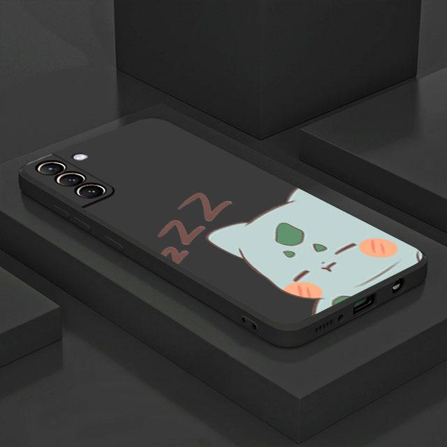 Чехол Pikachu Pokemon для Samsung Galaxy S20 S22 Ultra S21 FE S10 S9 Plus Note 20 10 Lite 9 мягкий чехол для телефона
