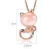 Sace Gems Женское ожерелье из медного сплава, кулон, циркон, модный подарок