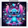 DIY Diamond Painting Stitch Full Diamond Mosaic Cartoon Embroidery Kit Set Wall Decor Handmade Gift