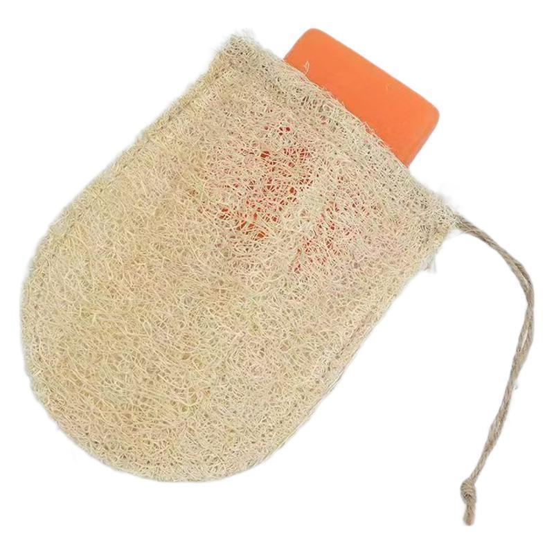 Eco-Friendly Natural Loofah Exfoliating Sponge Gentle Body Scrubber Removes Dead Skin for Home Shower Bath