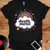 Death Metal Rainbow Graphic Tee | Unisex Cotton T-Shirt