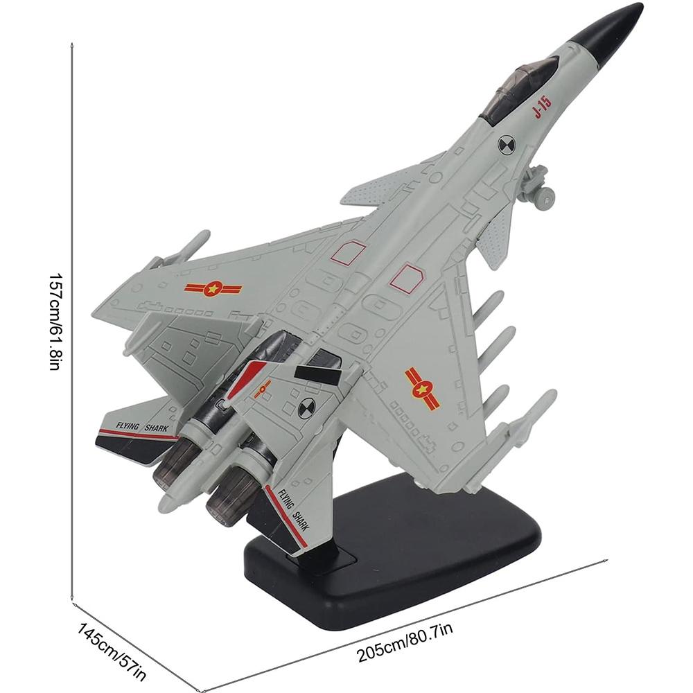 1/100 J-15 модель самолета, Коллекционная настольная модель, экран, коллекционная мини-симулятор, подарок с кронштейном, украшение