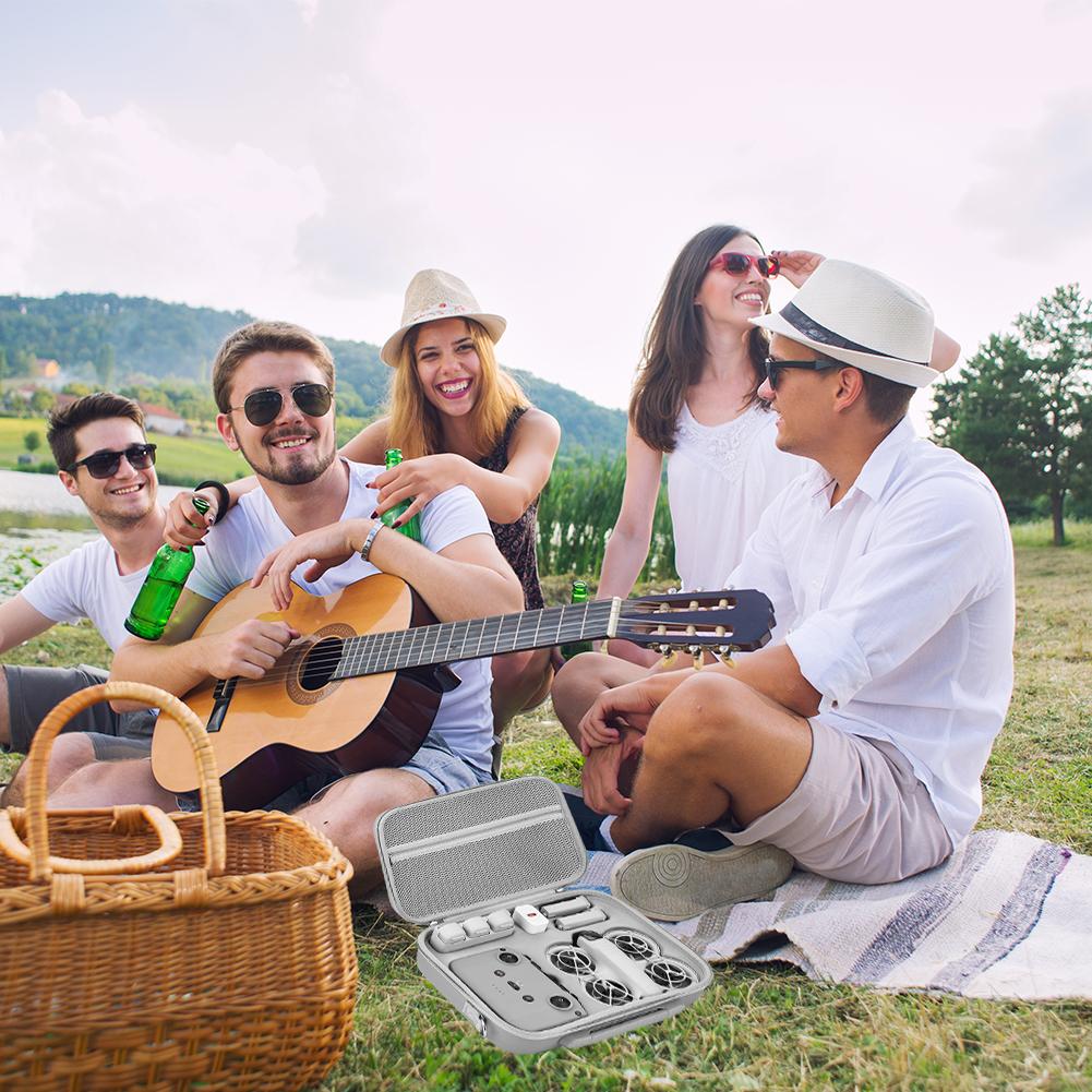  для dji NEO PU комбинированная сумка для хранения с плечевым ремнем и возможностью размещения ремней и аксессуаров O6O6