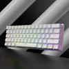 61-клавишная механическая клавиатура с эффектами RGB-подсветки, эргономичный дизайн, регулируемая универсальная проводная игровая клавиатура Plug-Play