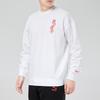 Puma Новогодняя серия Маджонг с принтом на спине и круглым вырезом, мужская толстовка, топы, белые 531298-02