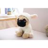Stuffed Simulation Dogs Plush Sharpei Pug Lovely Puppy Pet Toy Plush Animal Toy Children Kids Birthday Christmas Gifts