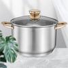 Немецкое мастерство 304 нержавеющая сталь кастрюля для супа Набор для супа кастрюля с пароваркой Утолщенная кастрюля для варки на пару и тушения кастрюли и сковороды кастрюля для хот-пота