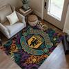 Manchester United: Fire Glory Floor Mat Perfect for Dormitory Decorate room Study room Game Room Anti-slip Rug Decorate Offices Best for Christmas
