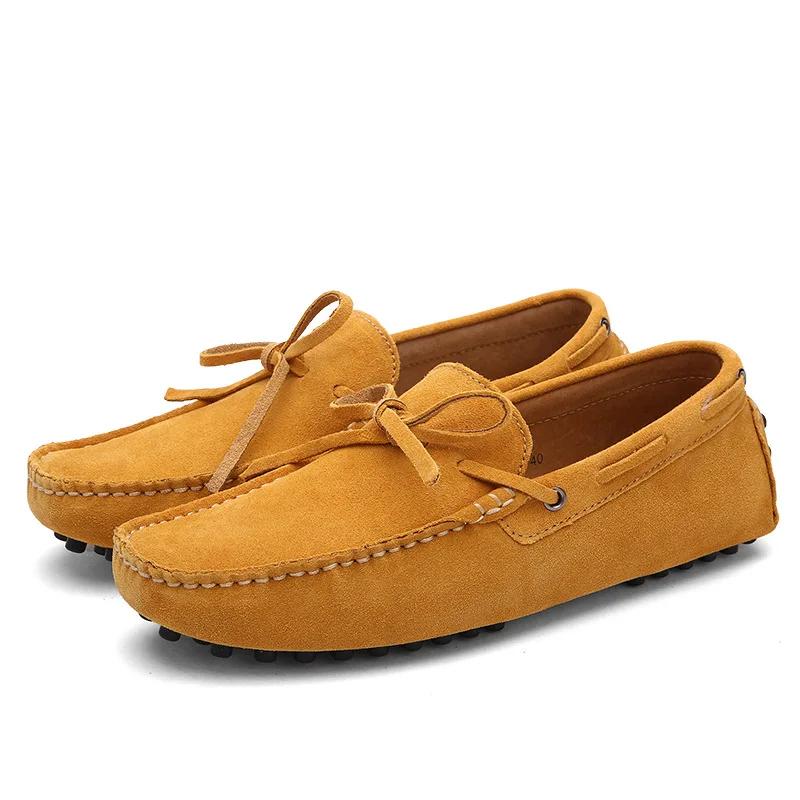 Fashion High Quality Men Loafers Suede Casual Shoes Summer Classic Soft Moccasins Male Driving Shoes Luxury Slip On Men Zapatos Hombre