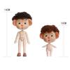 Игрушки 1/12 BJD Подвижное кукольное тело Красивая голова куклы с волосами Дети