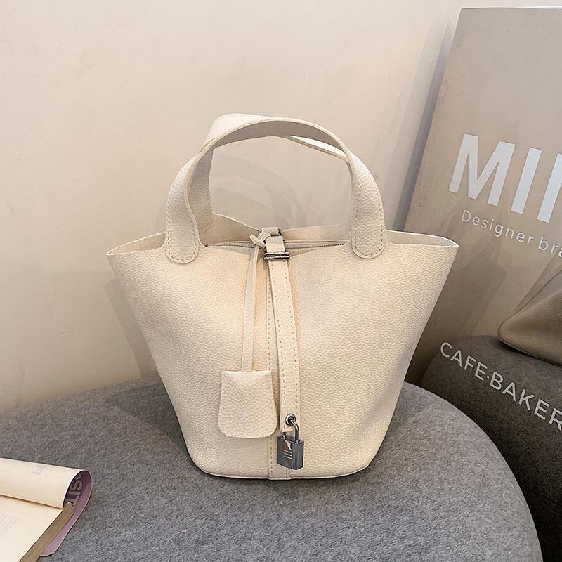 Модная женская сумка-корзина и ведро 2023 года в стиле ретро: Нишевая, элитная, простая дизайнерская сумочка