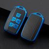 For Land Rover Range Rover Discovery Evoque Sport Velar for Jaguar XE E-Pace TPU Leather Car Remote Key Case Cover Shell Fob