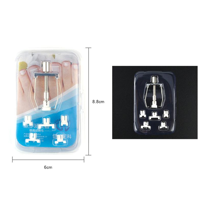 Устройство для коррекции вросших ногтей на ногах, выпрямляющий зажим из нержавеющей стали, корректор для ухода за ногтями