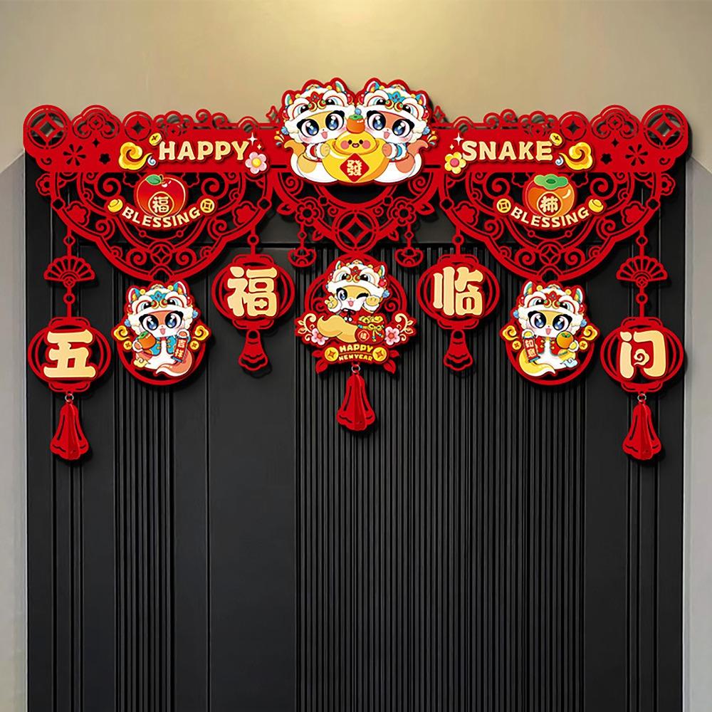 Non-woven New Year Decor Chinese Character Festival Supply  For Spring Festival Traditional Vietnam