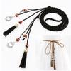 Vintage Tassel Bohemian Waistband Luxury Design Waist Strap Fashion Braided Rope Waist Belt
