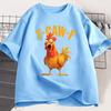 Funny Screaming Chicken Tshirt F CAW F Tshirt Casual Cotton Short Sleeve FCAWF Chicken T Shirt Unisex Women Loose Clothing Gifts
