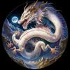 Diamond Embroidery Sale Dragon 5D Diamond Painting Moon Rhinestones Pictures Diamond Mosaic Full Display Animals