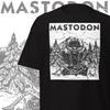 Футболка с логотипом группы Mastodon