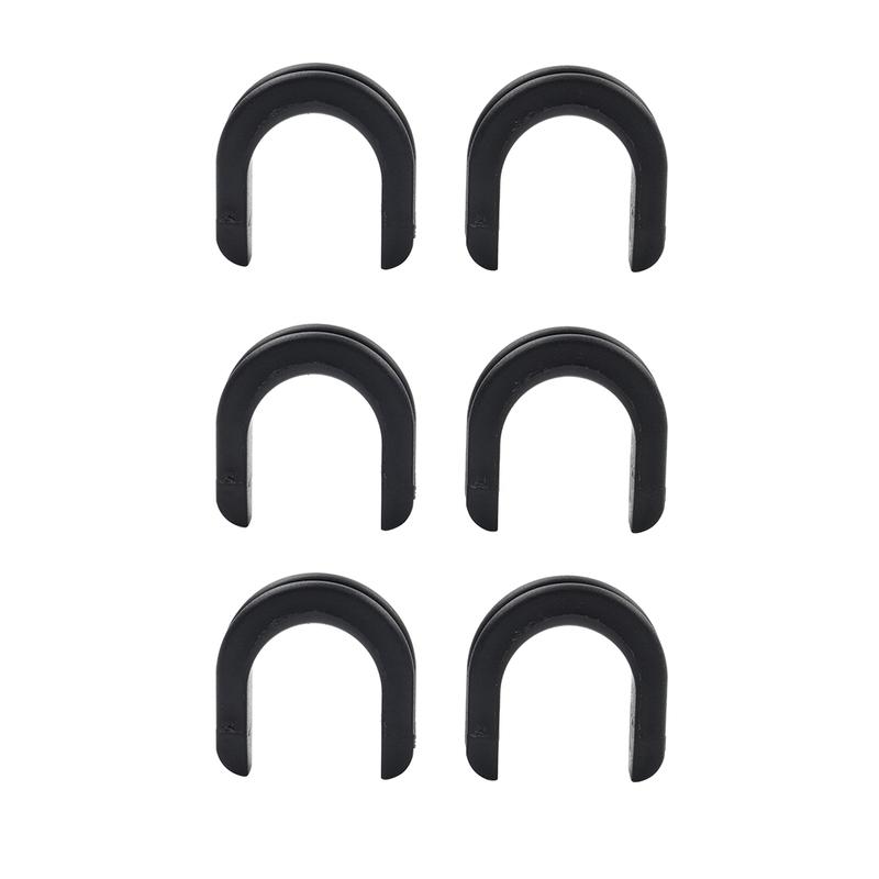 6X Motorbike Luggage Rack Backrest Side Plate Mounting Bracket Grommet Bushing 5268209 for Harley Street Glide Road King Softail