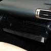 Carbon Fiber Car Accessories Dashboard Storage Panel Modified Interior Cover Sticker Trim For Lexus IS250 IS350 300H 2013-