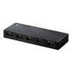 ELECOM HDMI Switcher [PS4PS3Switch Compatible] 4 Inputs 1 Output AutomaticManual Switching Cableless Model Black DH-SWL4CBK