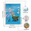 DIY Diamond Painting Elsa Anna Olaf Cross Stitch Kit Mosaic Art Diamond Painting Full Circle Diamond Home Decoration