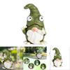 Frog Gnome Figurine Resin Decor For Home Garden Creative Display