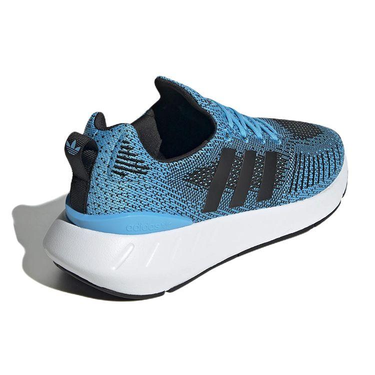 Adidas Swift Run 22 Sky Rush Black Unisex Sneakers Blue Core-Black GZ3506