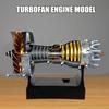 Модель турбовентиляторного двигателя TR900, работающая фигурка авиационного двигателя A380, декоративный элемент в виде турбореактивного авиационного двигателя, игрушка для обучения механике и науке